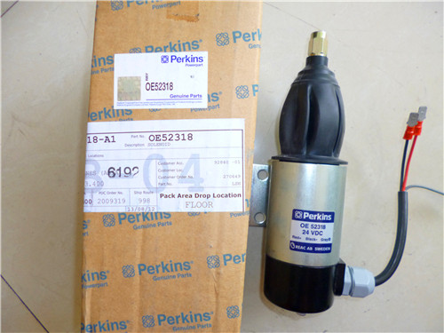 帕金斯發(fā)動機電磁閥熄火器停機斷油電磁閥