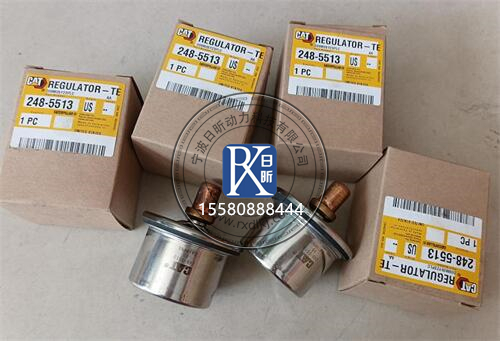 卡特彼勒發(fā)動機248-5513水溫調(diào)節(jié)器節(jié)溫器怎么安裝圖解
